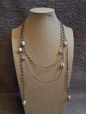 Freshwater Pearl Rope Necklace